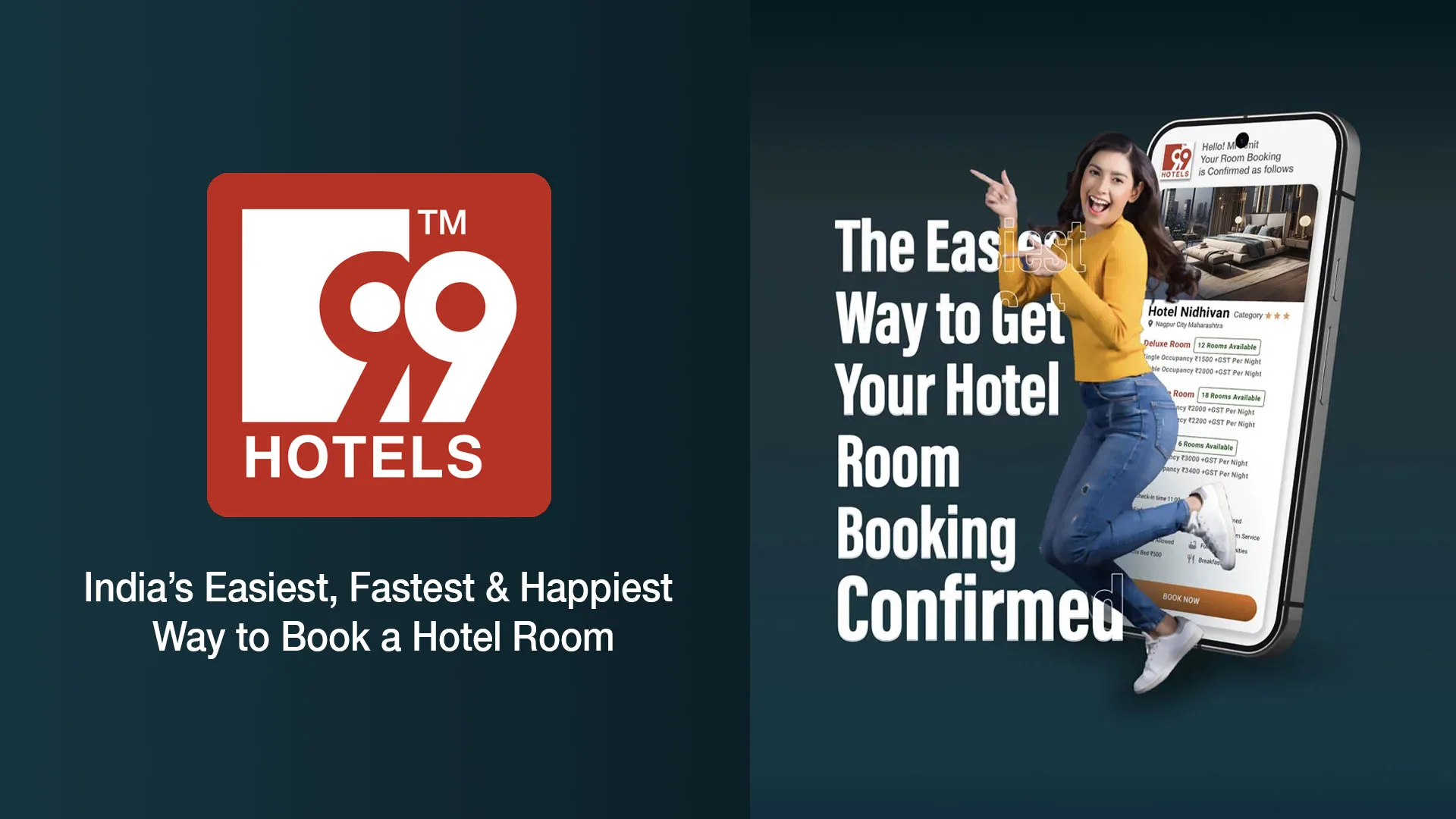 99 Hotels promotional banner 2
