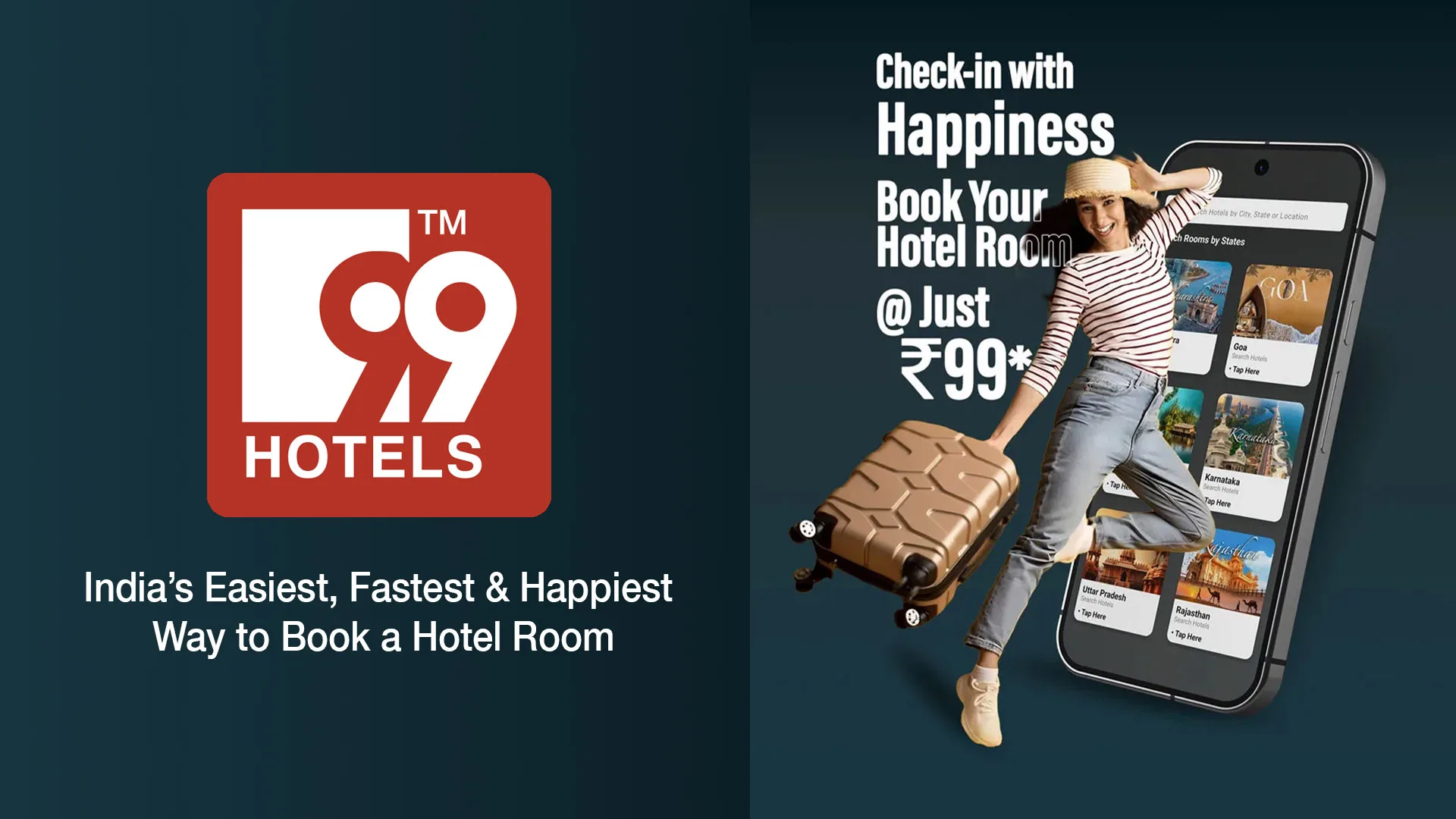 99 Hotels promotional banner 3