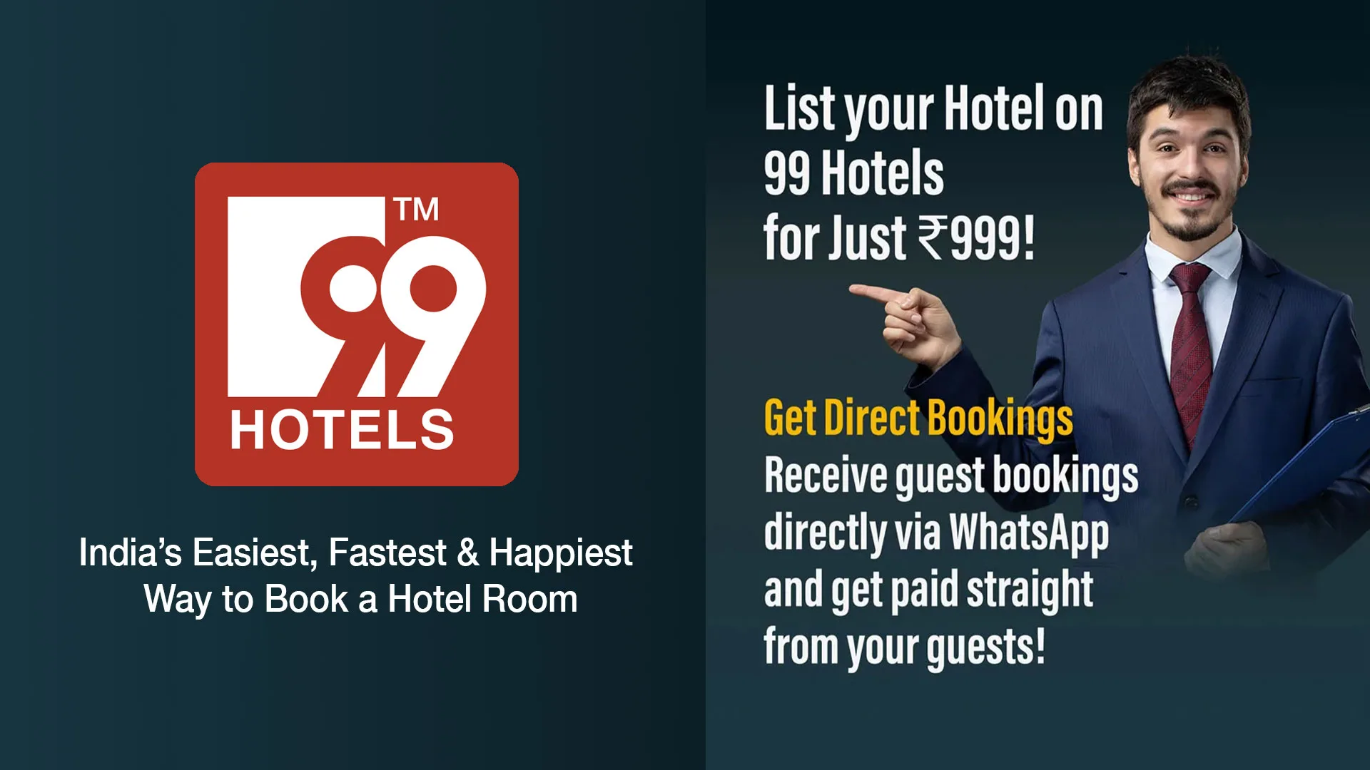 99 Hotels promotional banner 6
